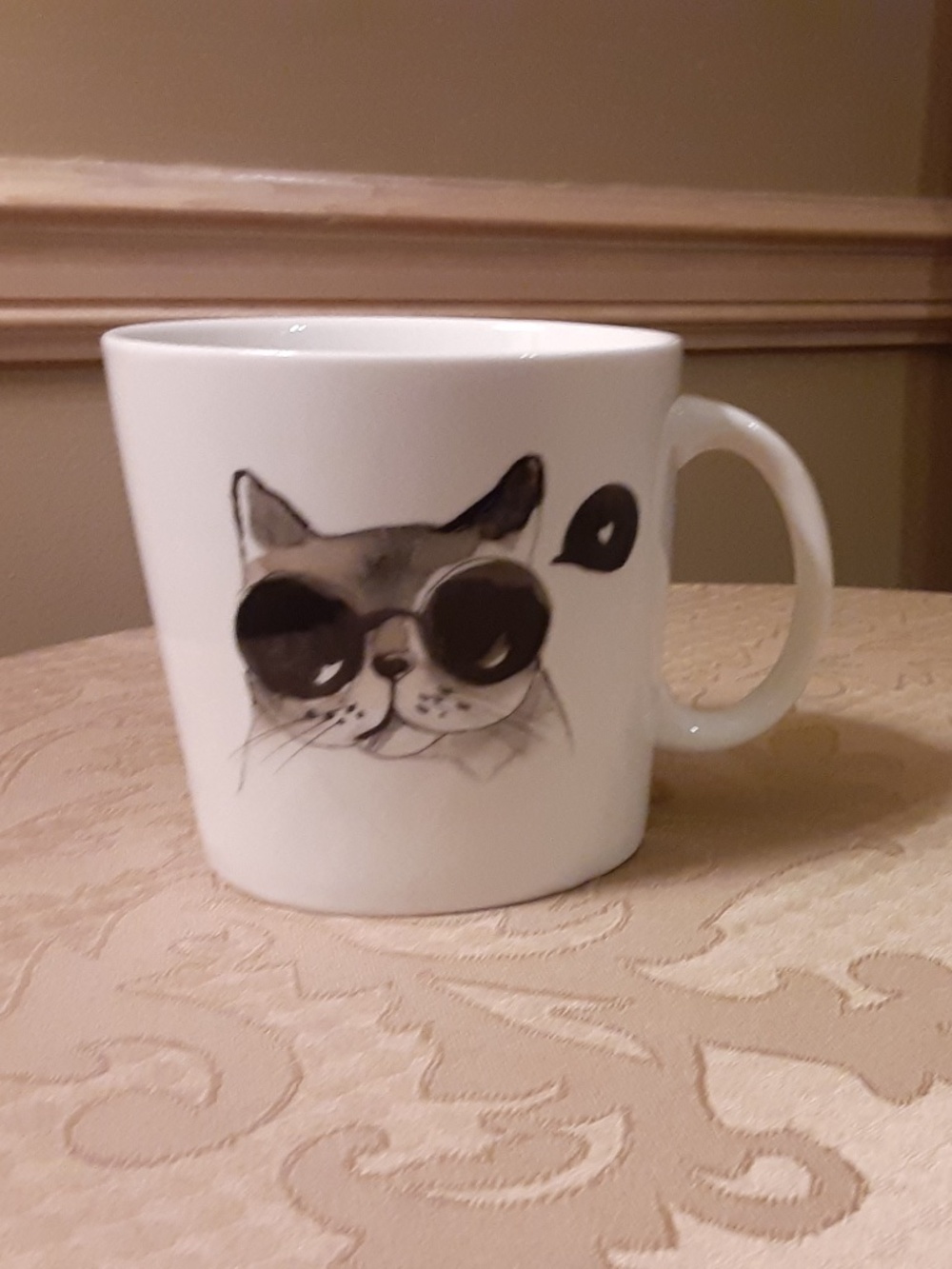 Catherine Malandrino Cat Porcelain Mug
